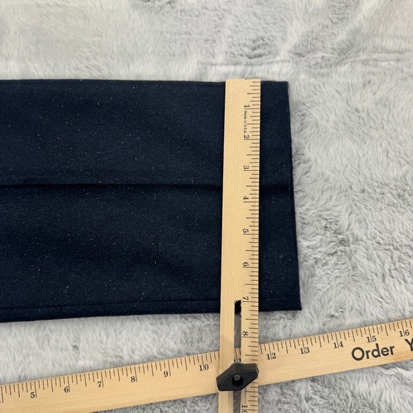 Taylor Stitch Dress Pants Mens 31 Navy Blue Tweed Wool Oxford Straight Leg - Picture 7 of 8
